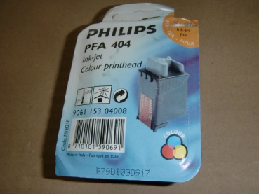 PFA 404 Ink-Cartridge colour Printhead XION all-i-one series Farb-Tintenkartusche